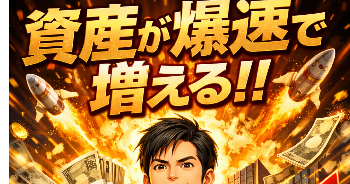 資産を爆速で増やす