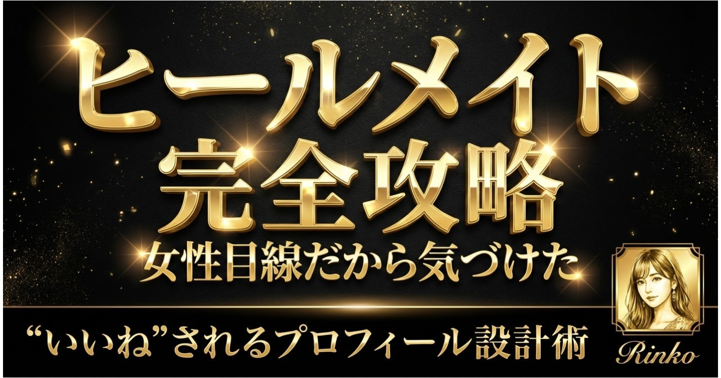 ヒールメイト完全攻略　女性目線だから気づけた"いいね"される