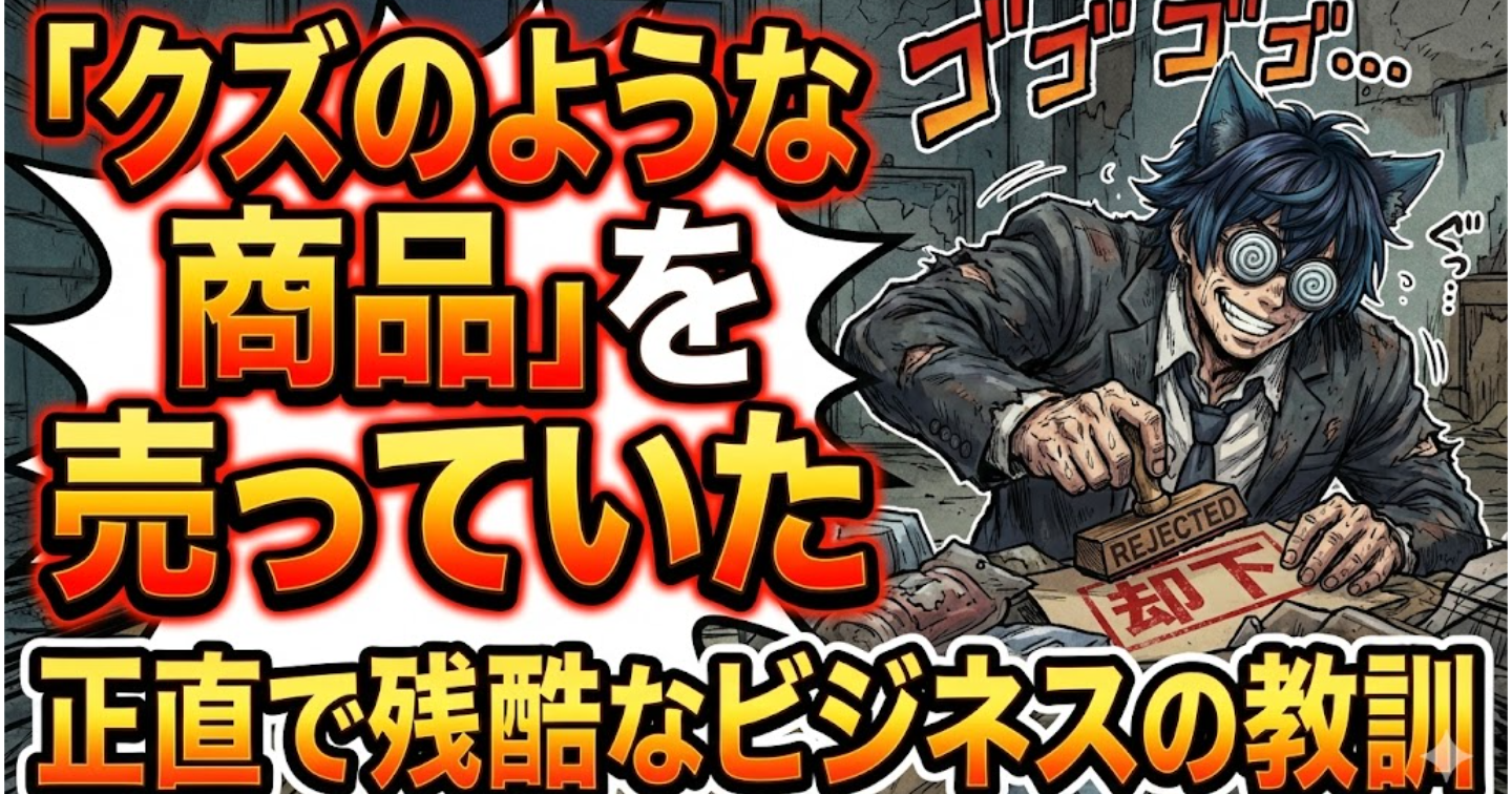 【路上の資本主義】ニューヨークで「クズ商品」を売りまくって学んだ、残酷なセールスの真理