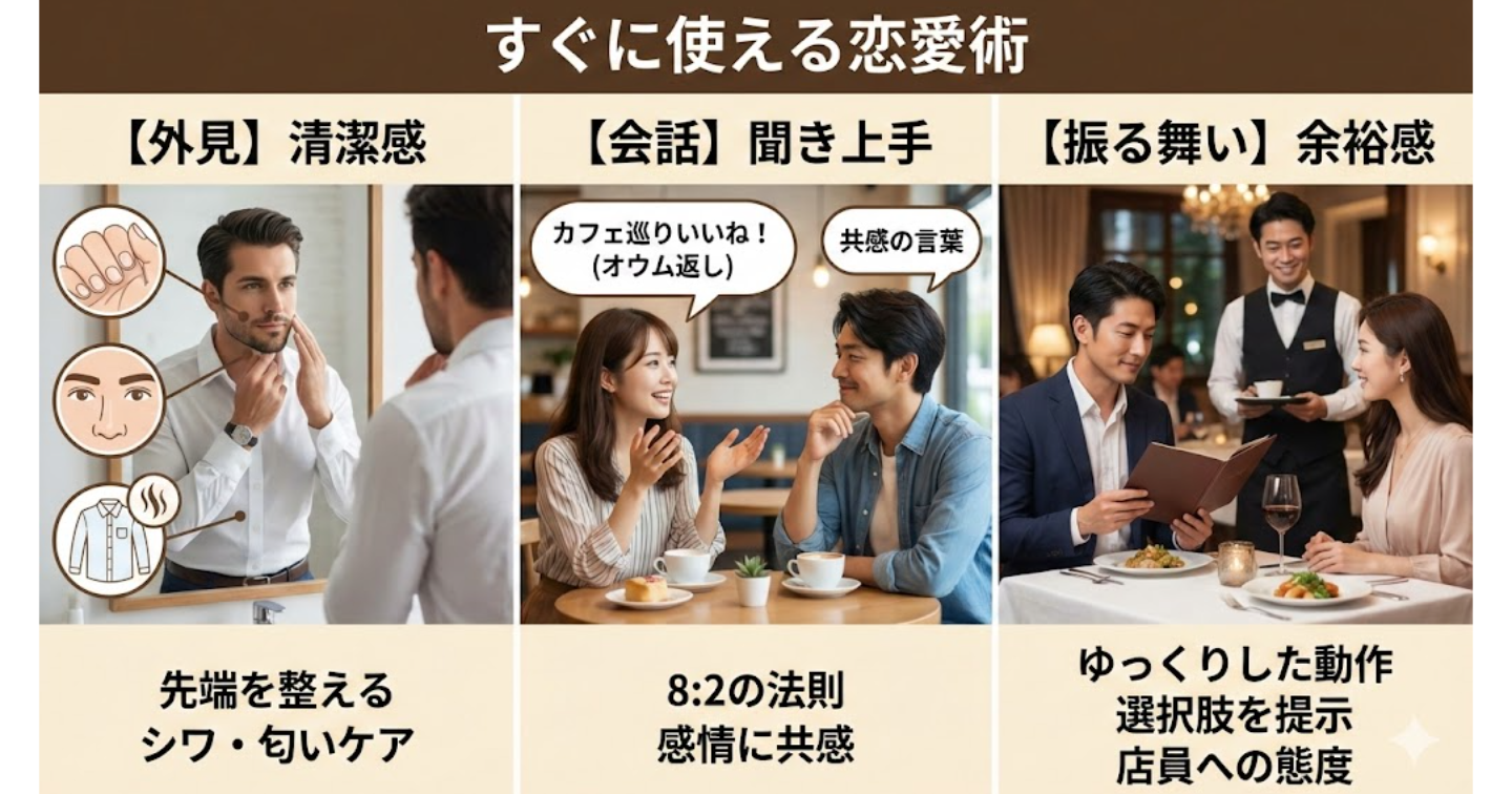 「あ、この人いいかも」を5分で作る。2026年最新、初対面の相手を無意識に沼らせる『即効・心理トリガー』