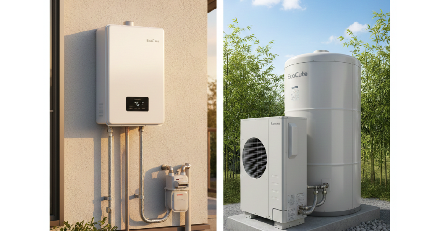 ガスとエコキュートの本音。あなたに合うのはどっち？