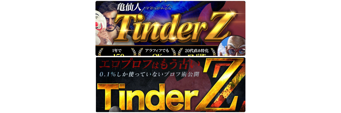 【3000円オフ！】TinderZ＋TinderZZセット【全2点】