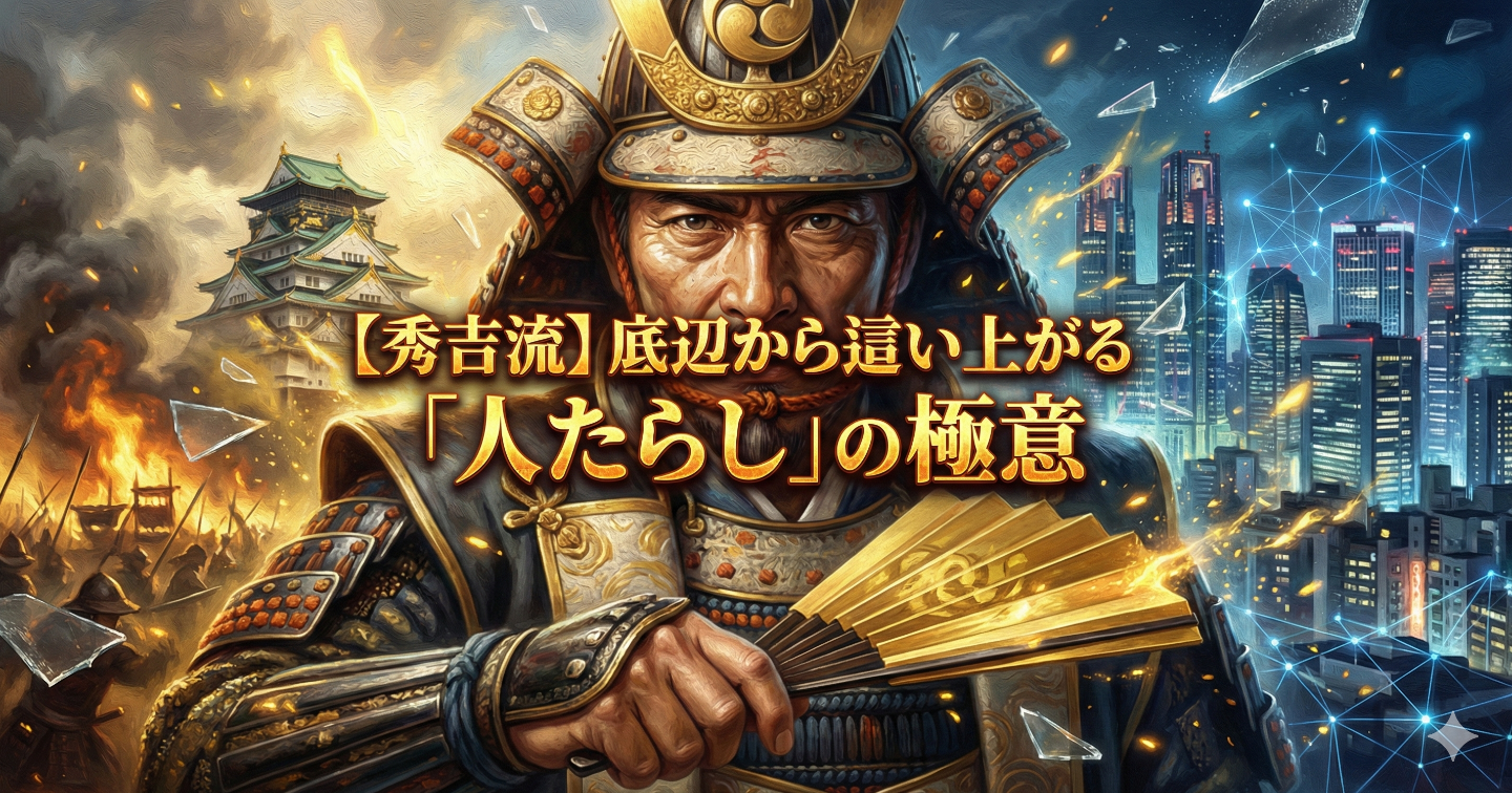 【秀吉流】底辺から這い上がる「人たらし」の極意