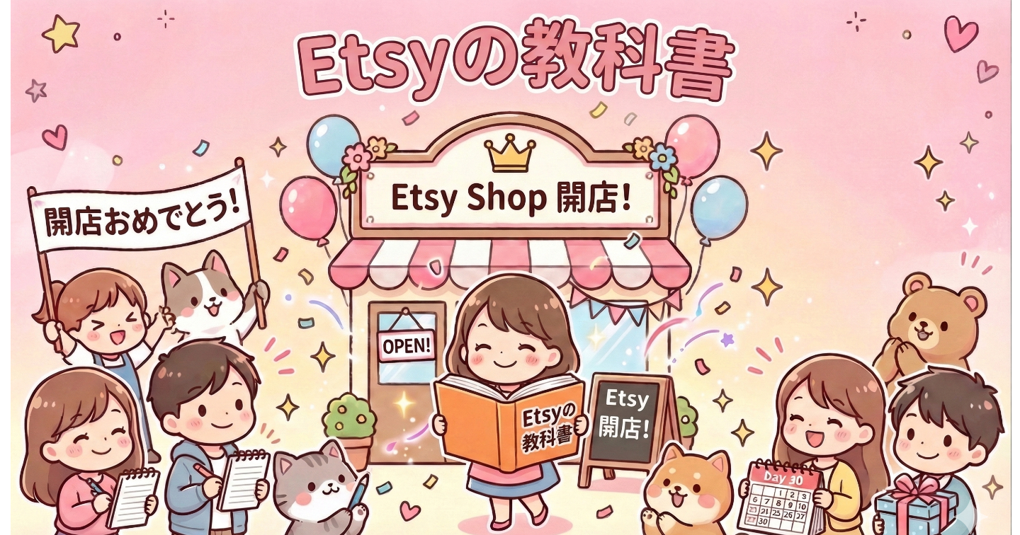 Etsyの教科書【30日でショップオープン!】