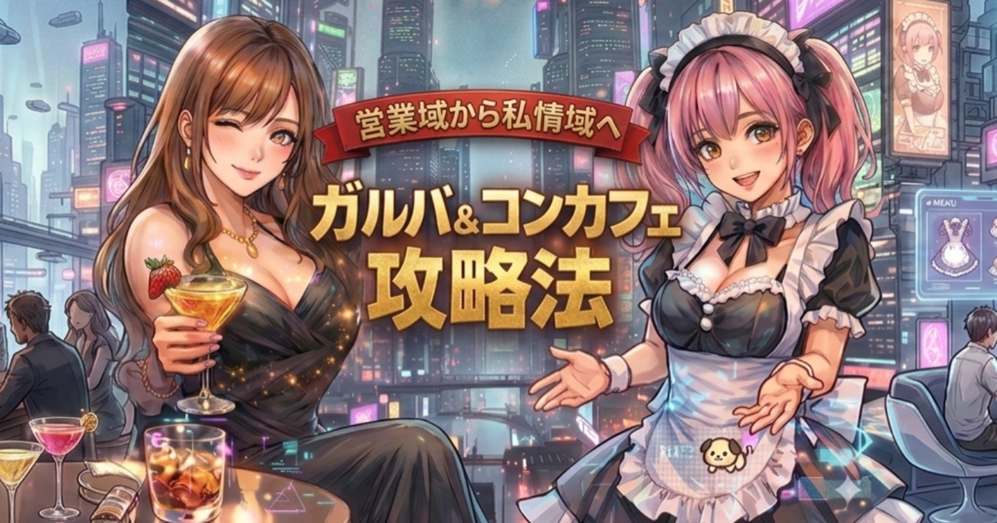 ガルバ&コンカフェ攻略法〜営業域から私情域へ〜