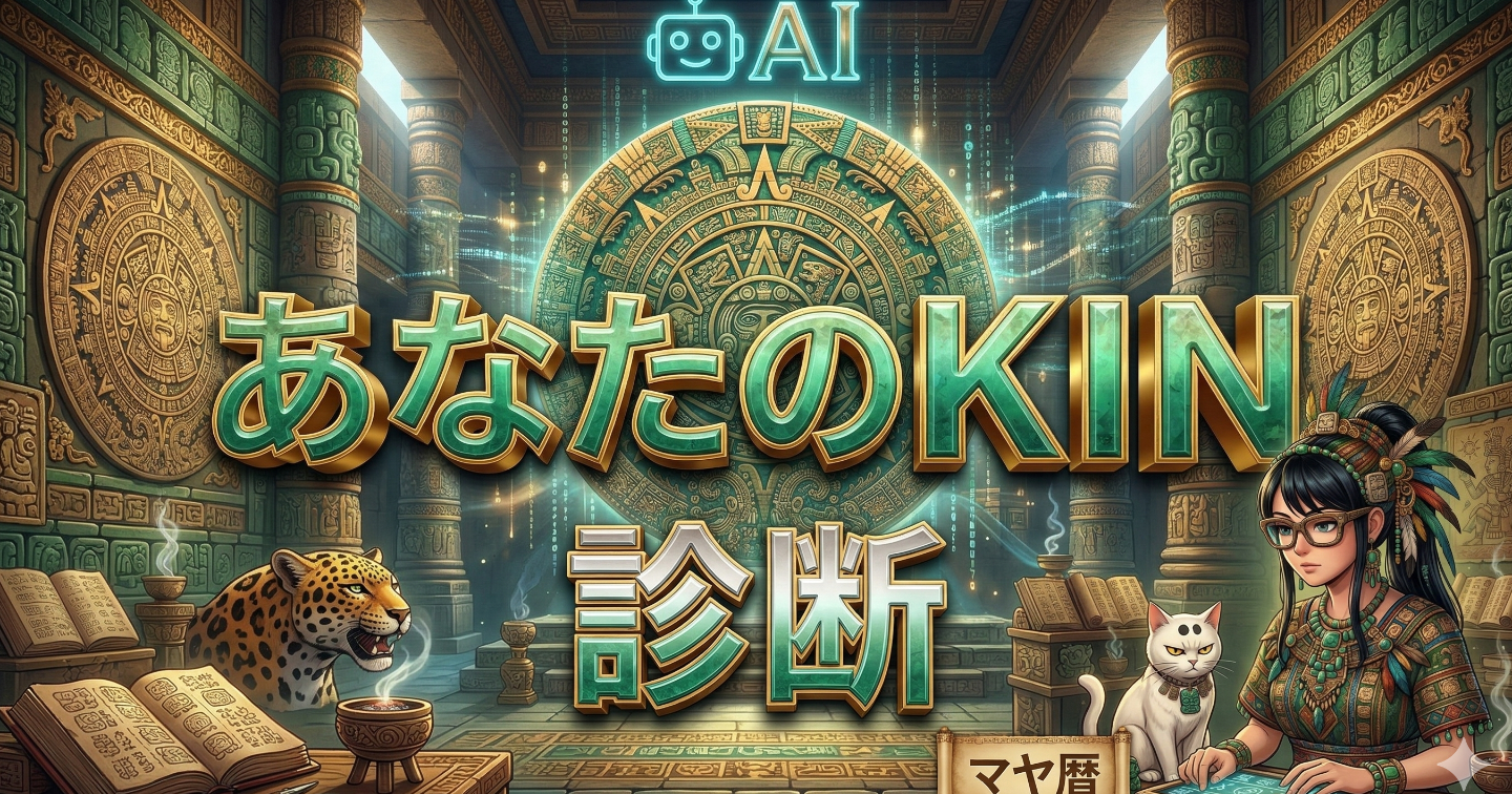 SNSで話題のマヤ歴KIN診断AI｜生年月日を入力するだけで性格・才能・人生テーマがわかるGPT