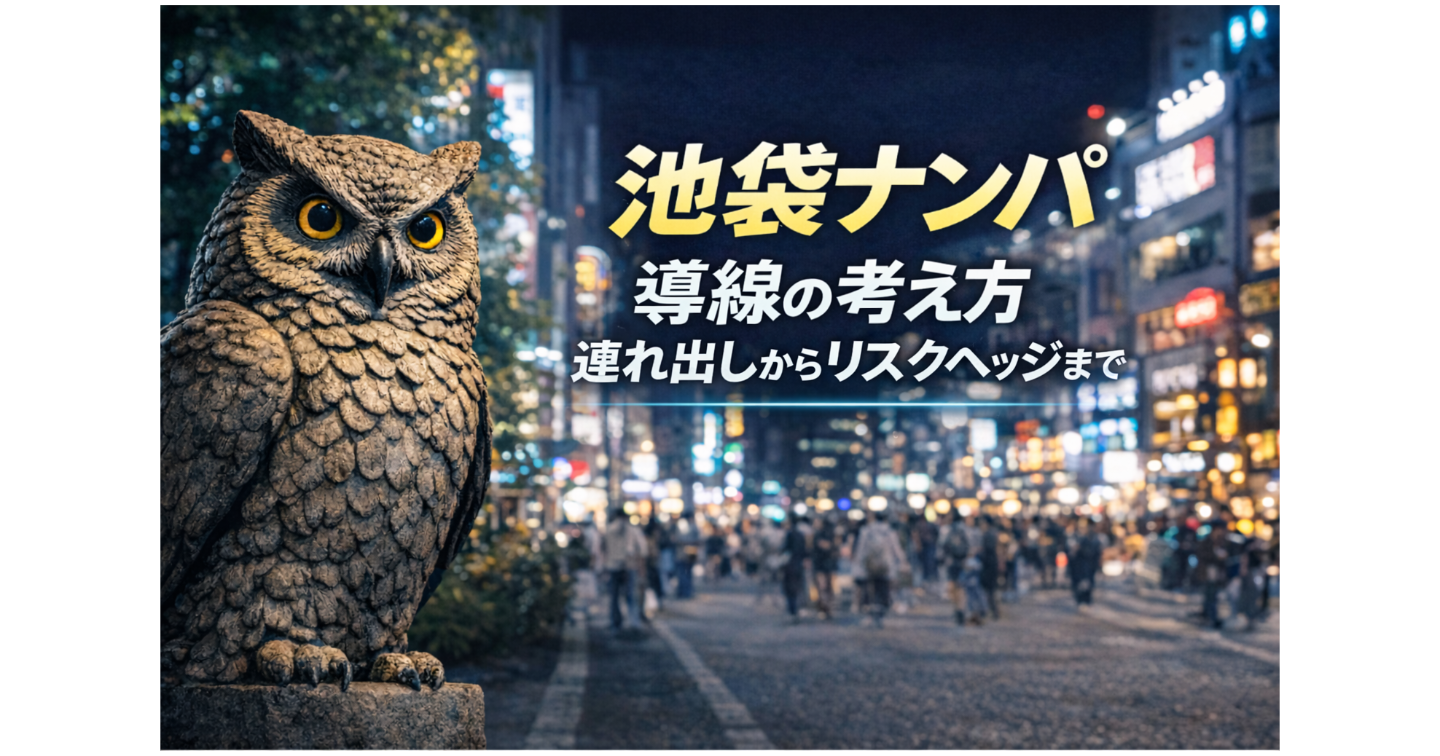 【決定版】池袋ナンパで詰まらなくなった「導線の考え方」　　