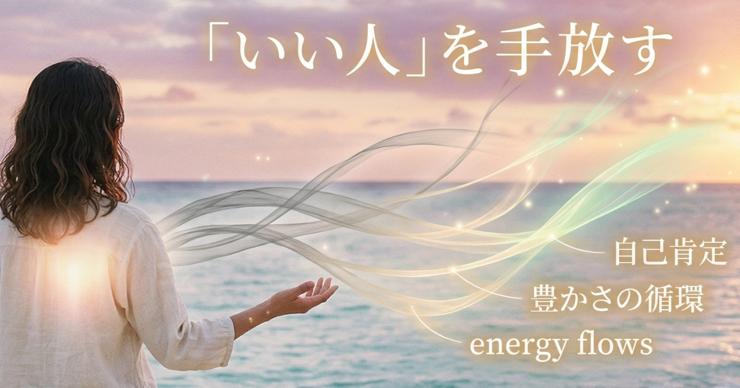 【LINEお友達限定】もう他人に振り回されない。「いい人」を卒業して、愛とお金が巡り出す3つの手放しワーク🌺