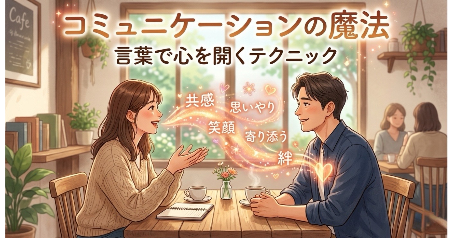 「コミュニケーションの魔法　言葉で心を開くテクニック」