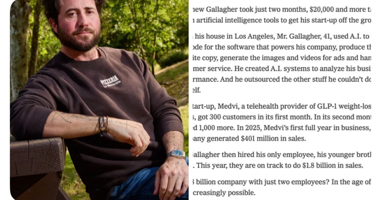 Medvi分析：AIネイティブ企業が示す「事業の再定義」