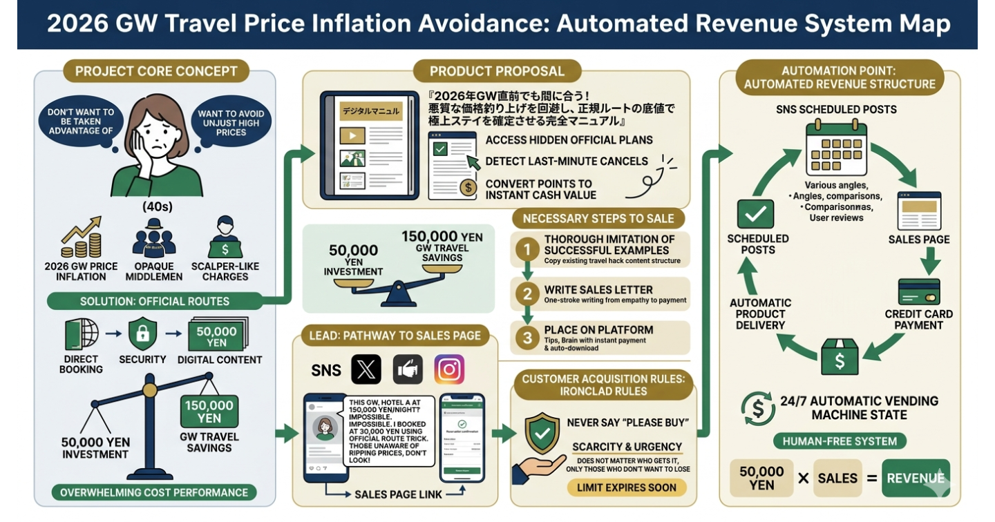 2026年GW完全攻略・正規ルート底値確定マニュアル ・価格：10,000円