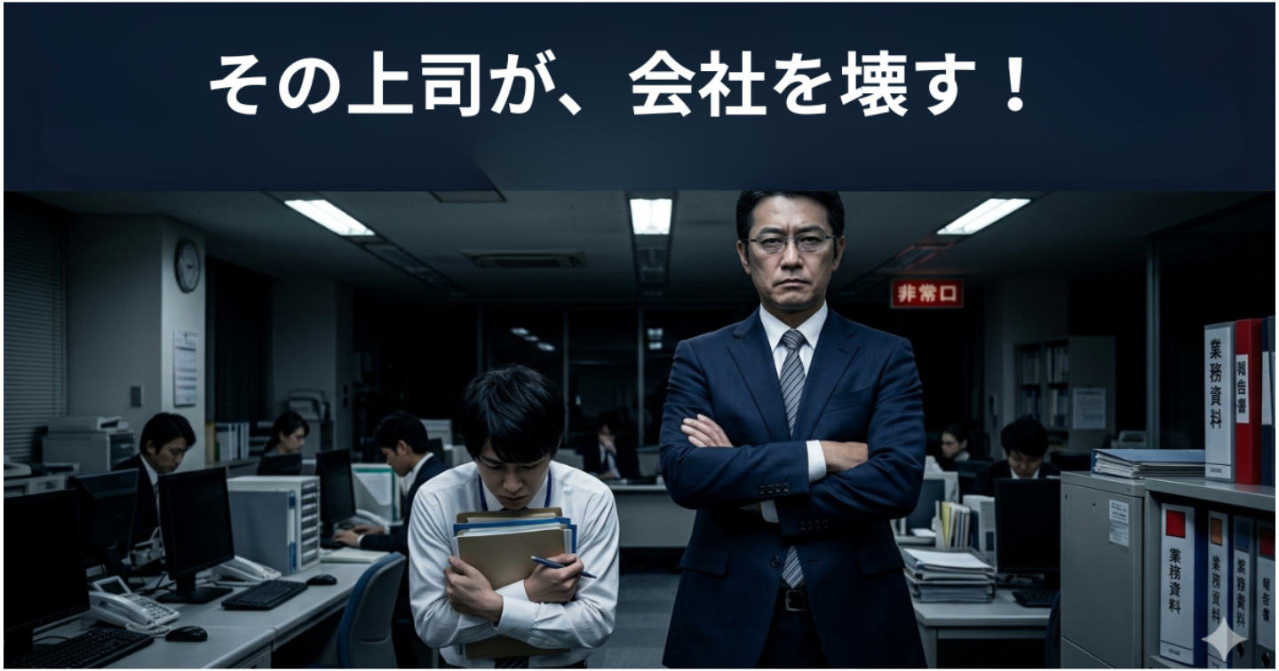 人を育てられない管理職が、いちばん会社を壊している
──人手不足時代に「やらせない・雑に教える・ミスを許さない」が招く損失
