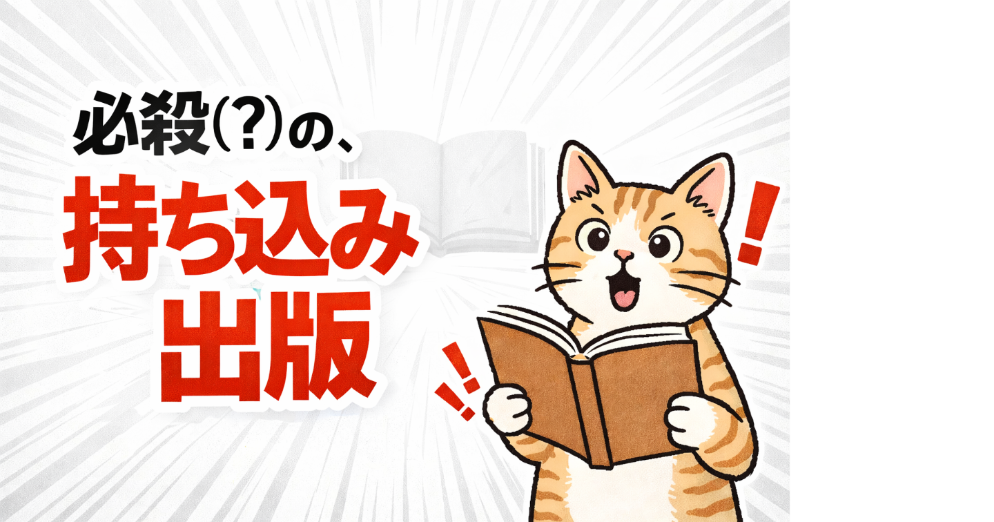 『必殺(？)の、持ち込み出版』