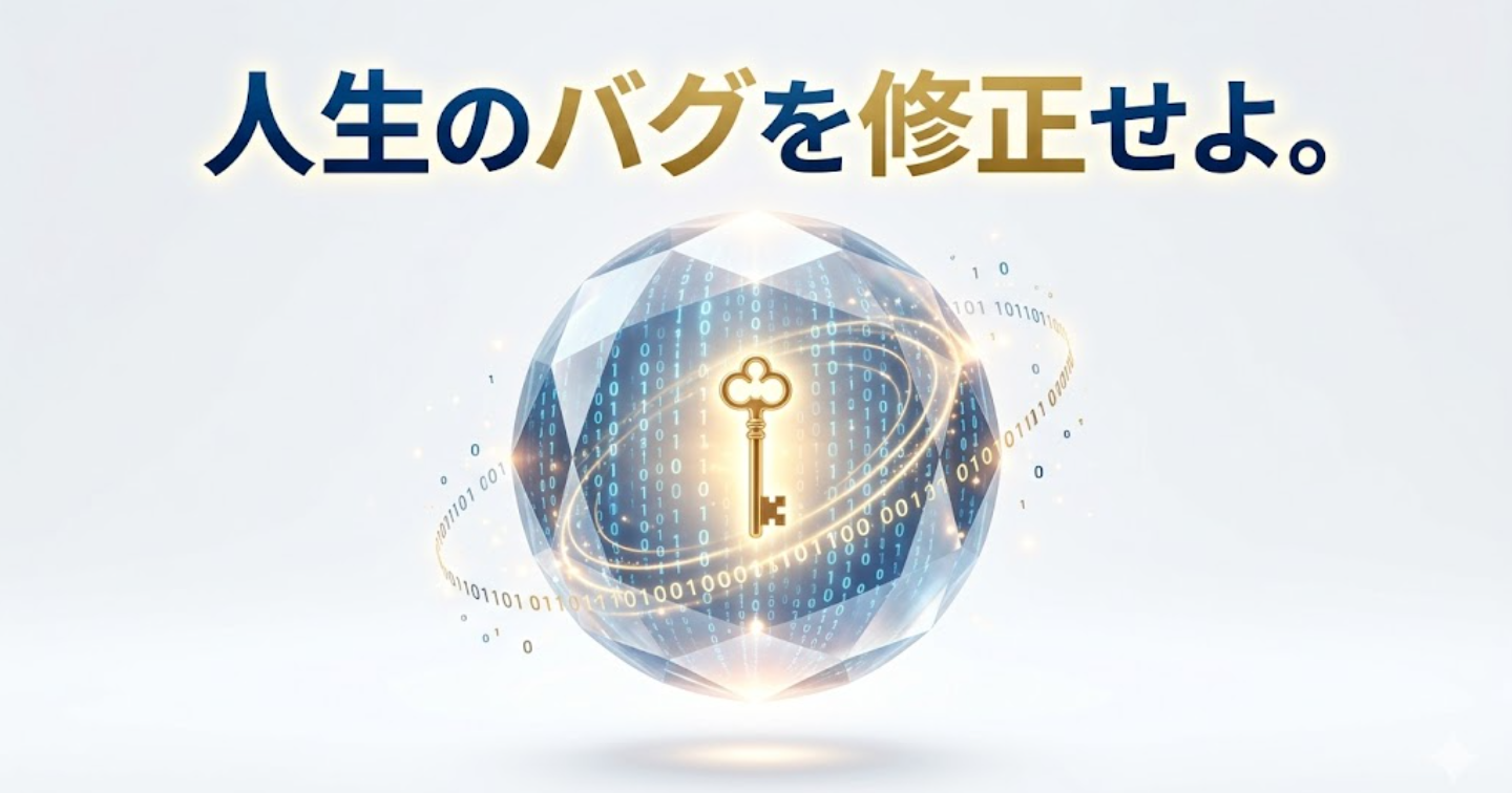 現実崩壊】努力がムダになる「脳のバグ」を消去せよ！人生を最短でイージーモード化する「宇宙の仕様書」攻略マニュアル
