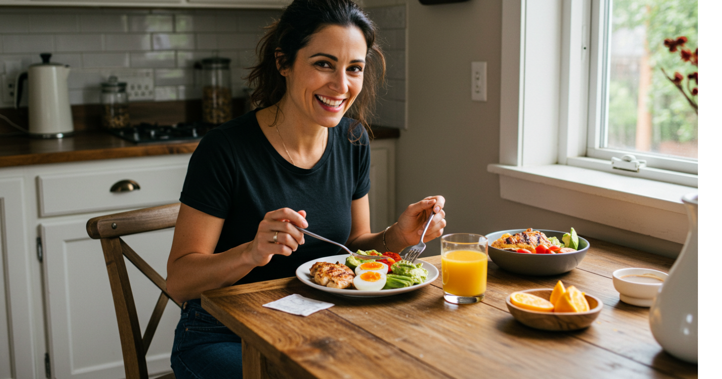 「7日間リセットプログラム1日目」受講生の朝食写真から見えた、食習慣を変える最初の一歩