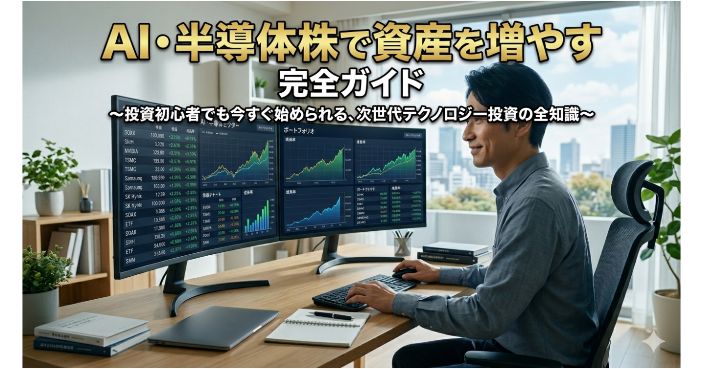 【2026年版】AI・半導体株で資産を増やす完全ガイド