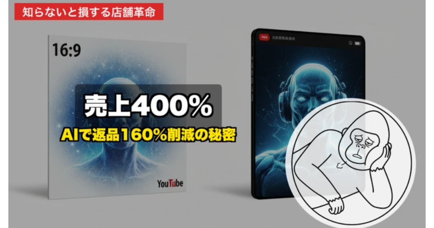 【2026年最新】AI活用で返品160%削減、売上400%増─店舗経営者が今すぐ知るべき3つの成功事例