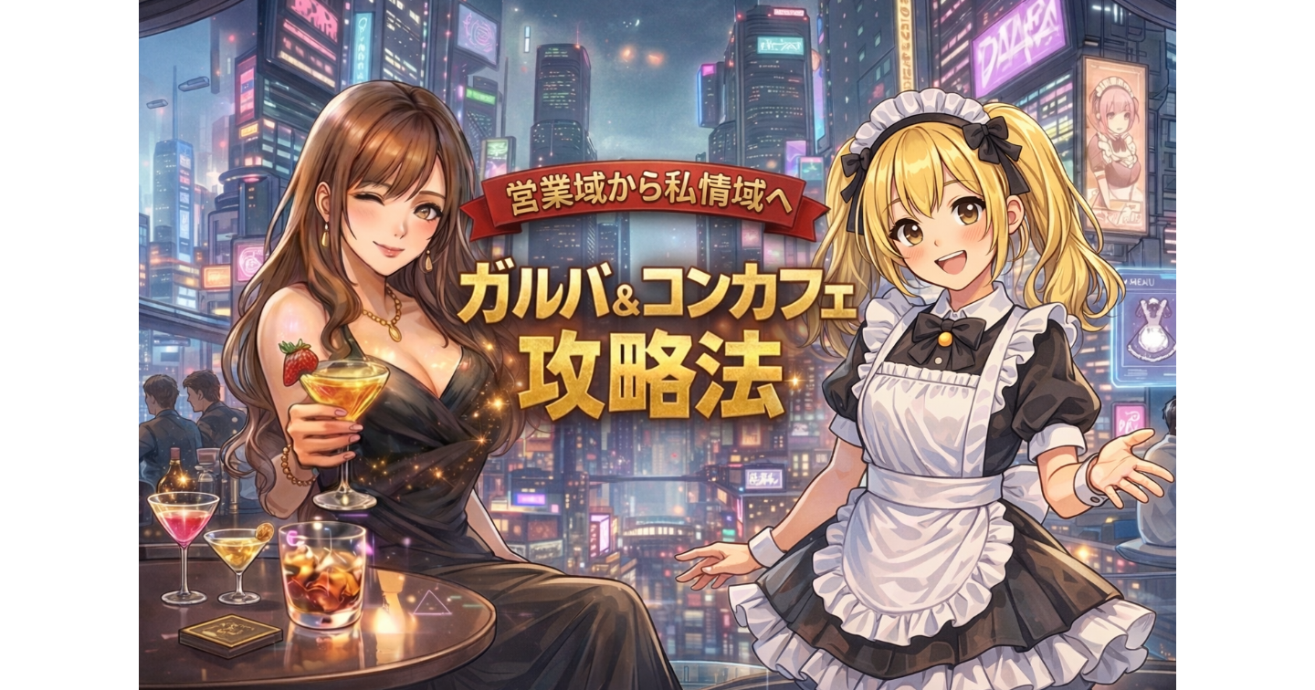 ガルバ&コンカフェ攻略法〜営業域から私情域へ〜