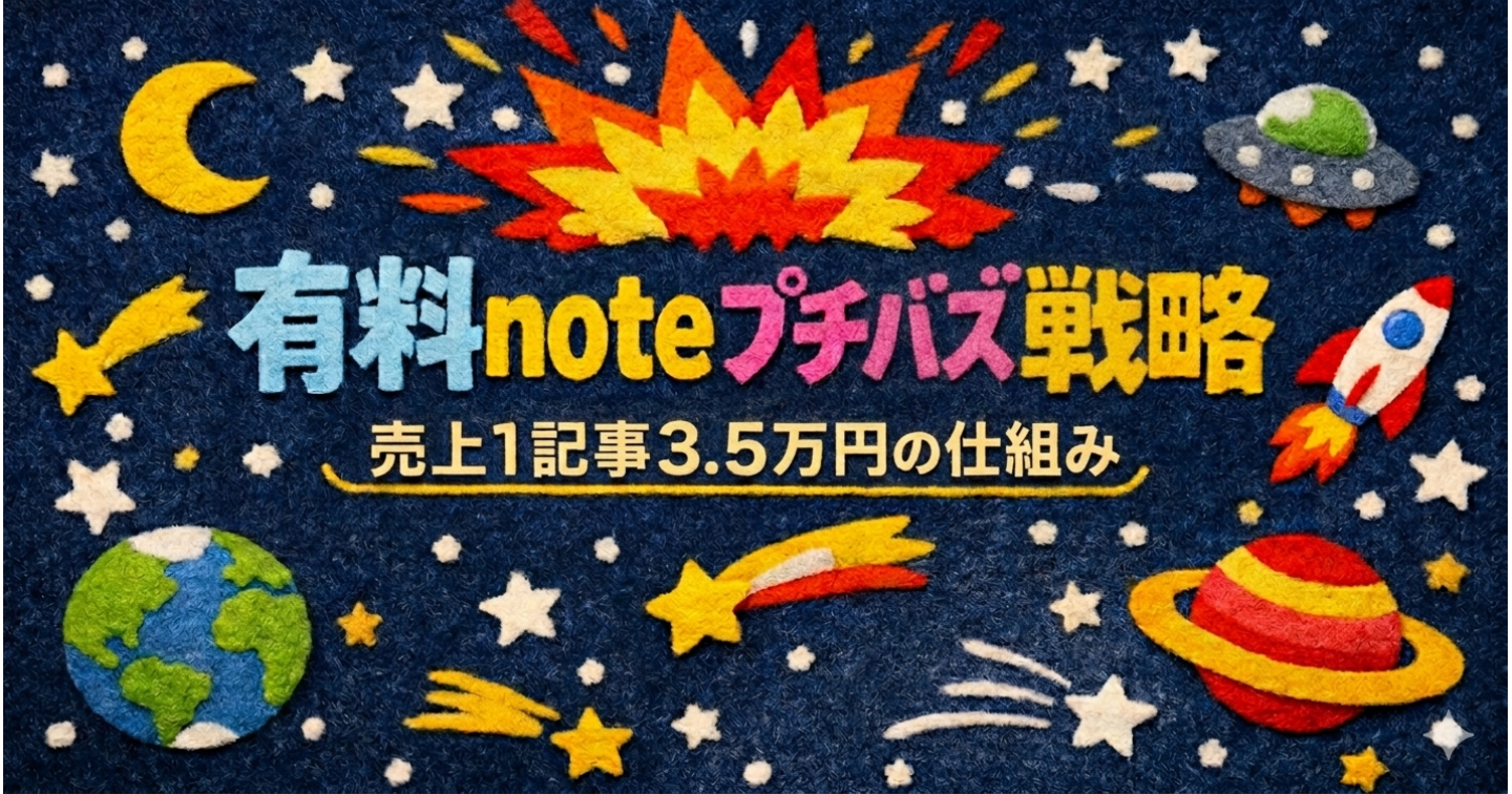 【有料noteで再現可能│1記事売上3.5万円を生んだプチバズ戦略を大公開🚀