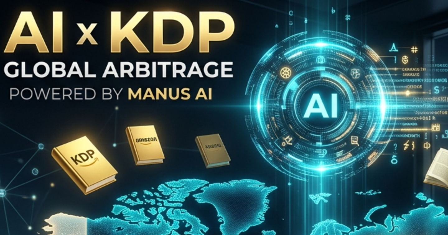 # 【AI×KDPアービトラージ】米国Amazonの“爆売れトレンド”を日本市場へ逆輸入し、自動収益を構築する完全攻略ロードマップ