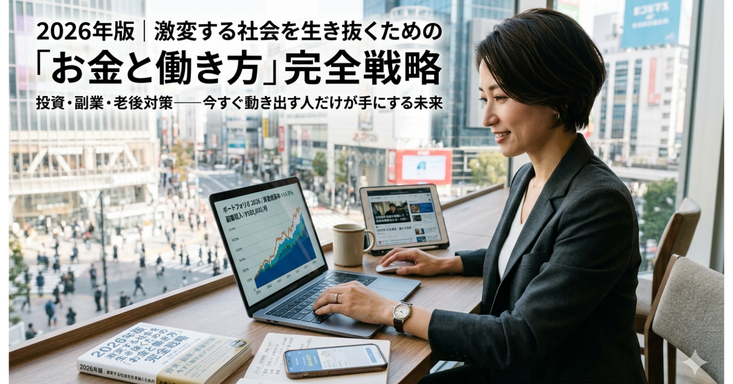 2026年版｜激変する社会を生き抜くための「お金と働き方」完全戦略投資・副業・老後対策──今すぐ動き出す人だけが手にする未来