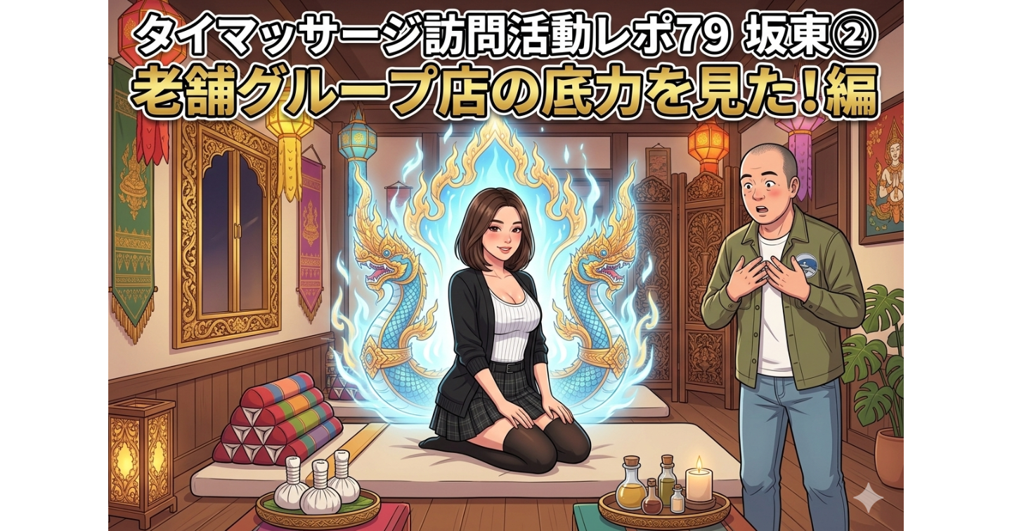 新Tips122.タイマッサージ訪問活動レポ79 坂東②