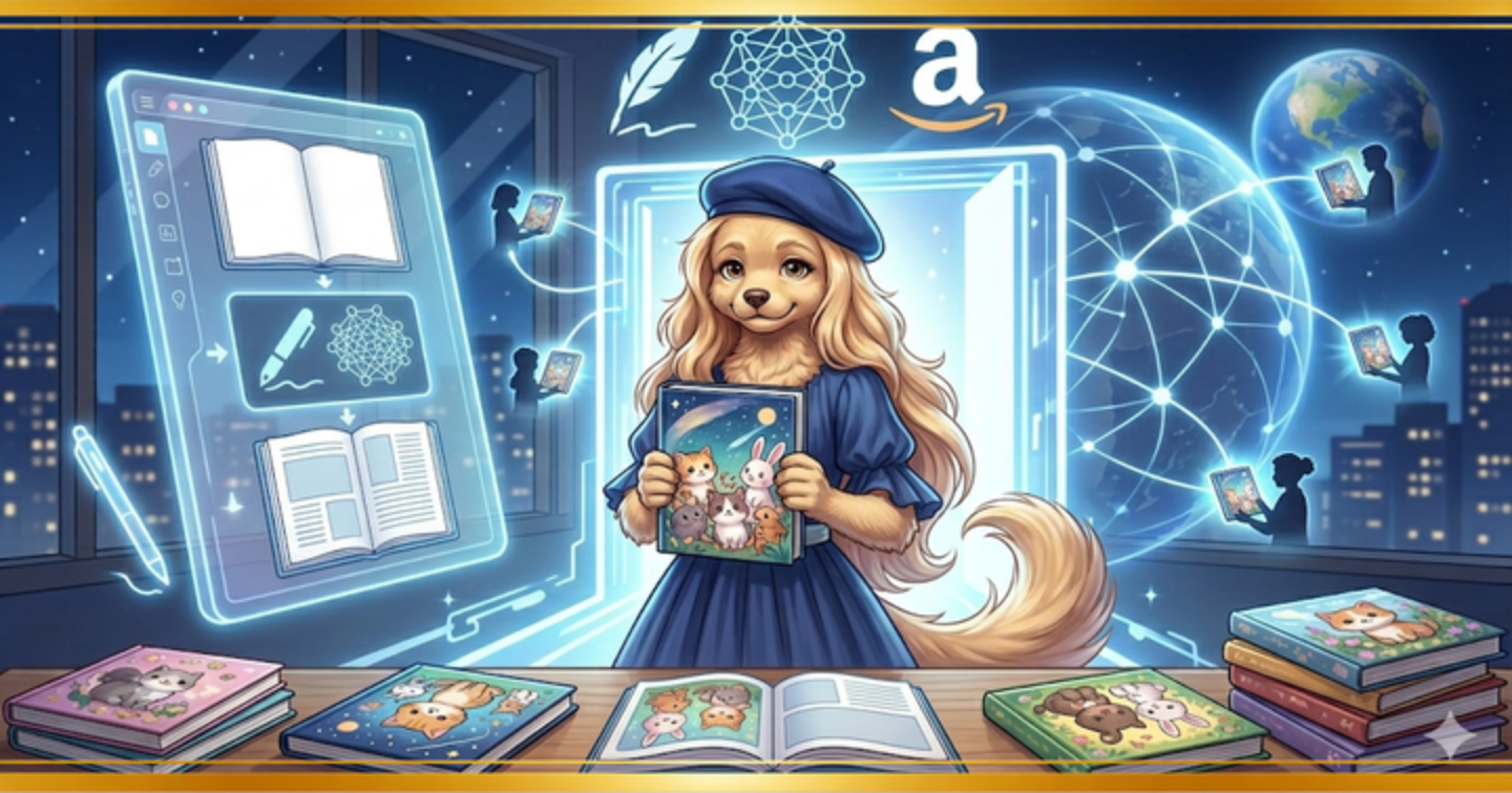 🐾 ワンワンッ！スキルなしでも「絵本作家」になれる魔法✨