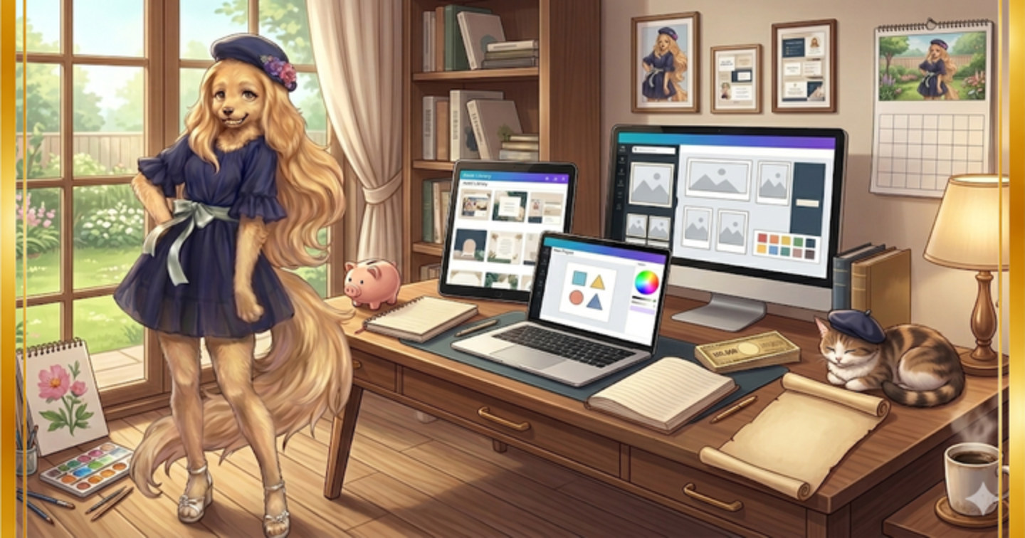 デザイン初心者でも月15万！？Canvaテンプレート販売の魔法🎨✨