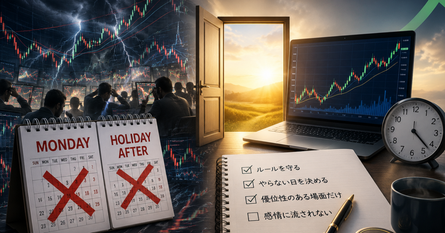 祝日明けでも、"誰（どこ）の祝日か"で全然違う。ポンド円トレードで知っておくべき市場の主役論