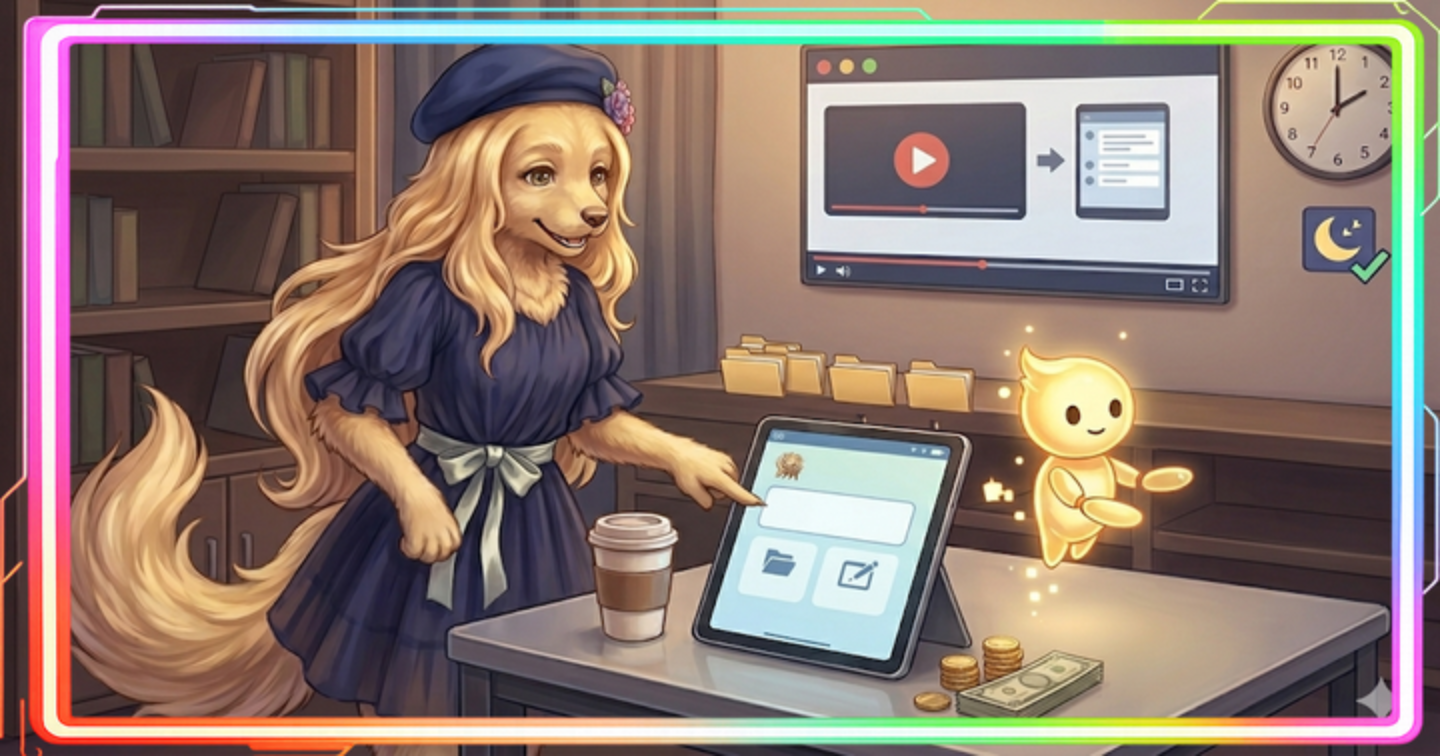 【自動化の魔法】パソコン放置でnoteが完成しちゃう！？🐶✨