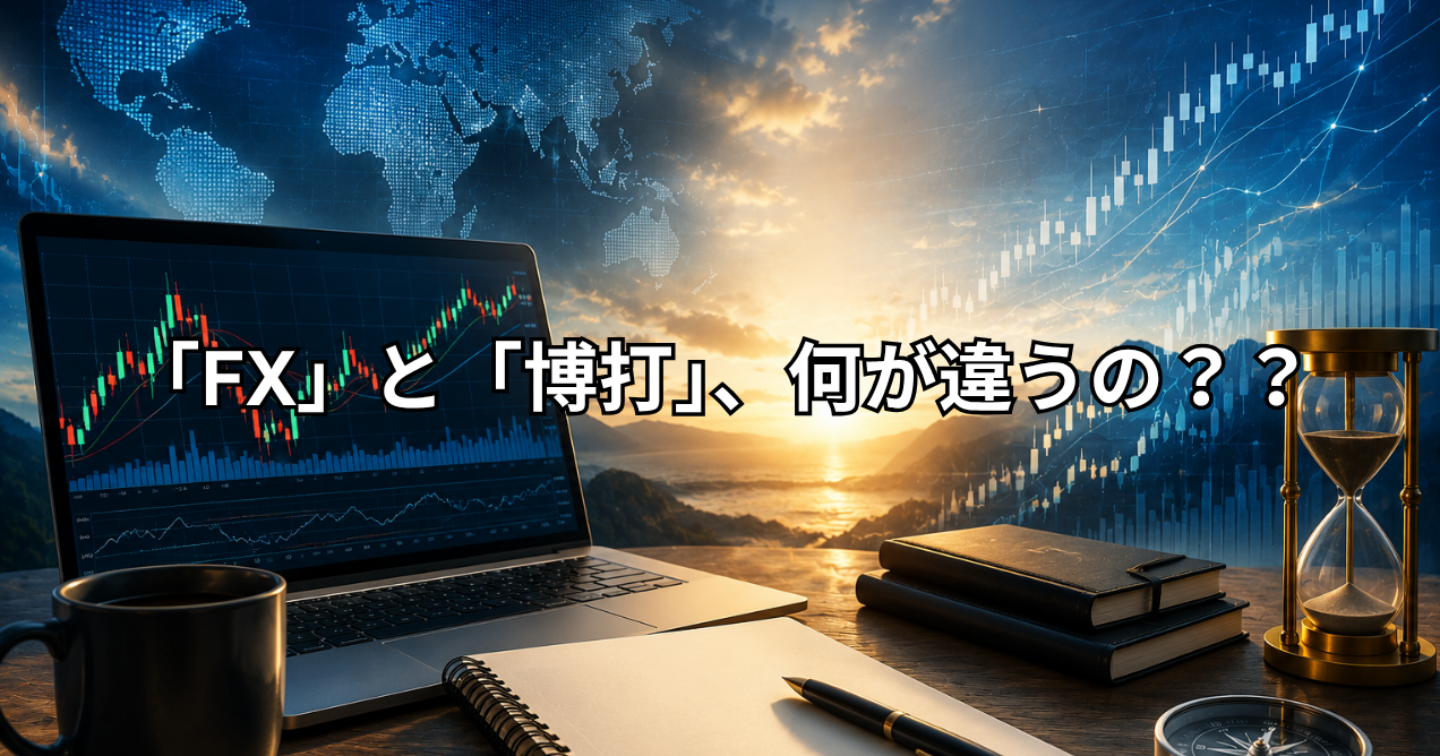 「FX」と「博打」は何が違うのか？
