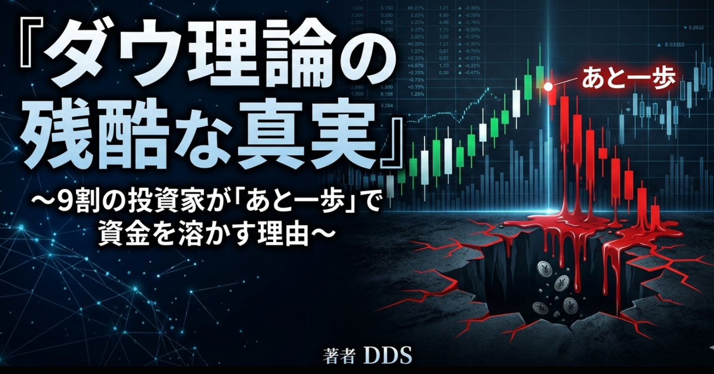 ダウ理論の残酷な真実〜9割の投資家が「あと一歩」で資金を溶かす理由〜