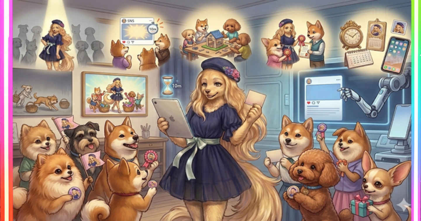 数の多さより、深い信頼関係を築く方法だワン！🐶✨
