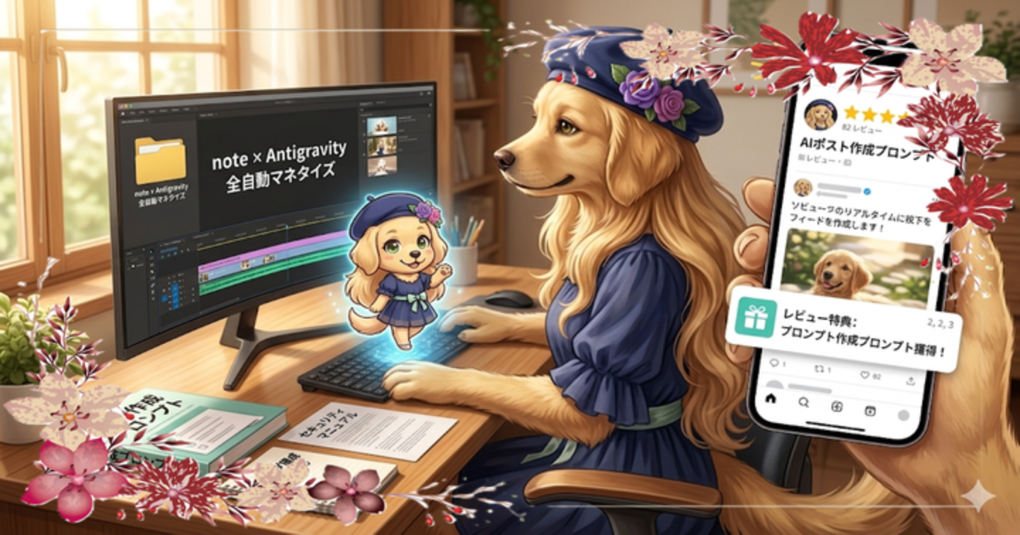 わんわんっ！🐾 AI活用の波、一緒に乗りこなしていくよ！✨