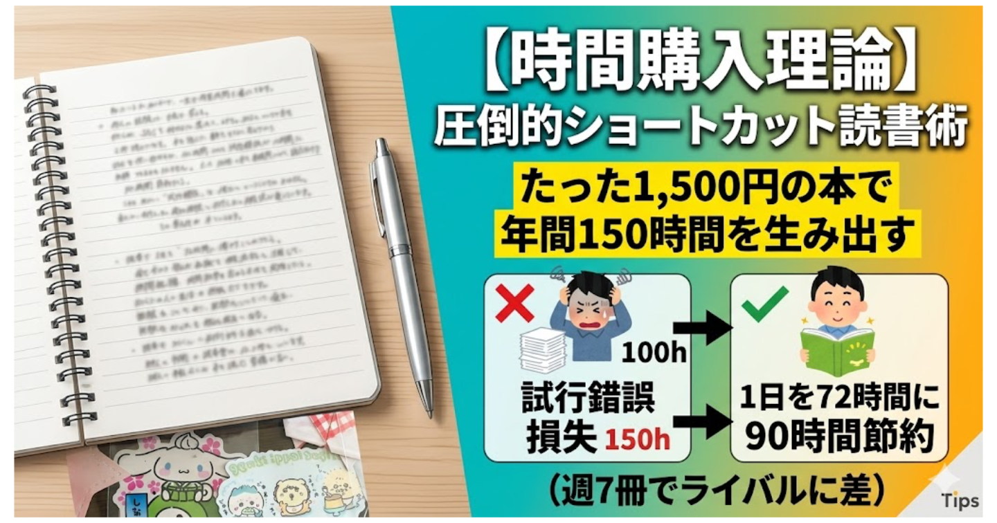 人生を３倍にする読書ハック：１日を72時間に変え、ライバルに圧倒的な差をつけるインプット＆アウトプット術。