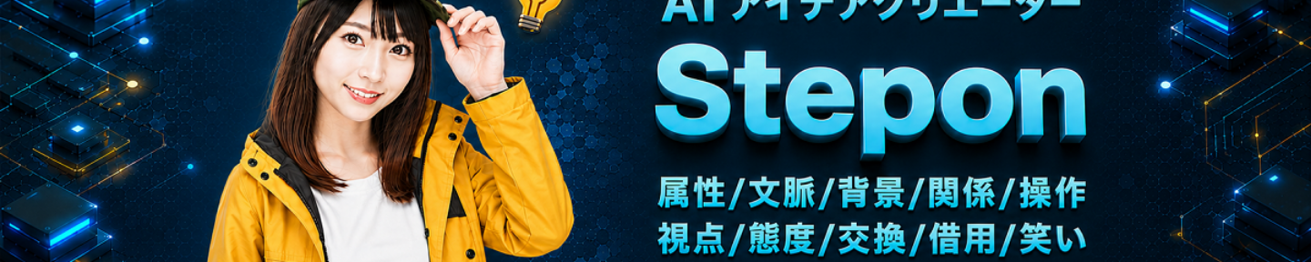 Stepon | AIアイデアクリエーター