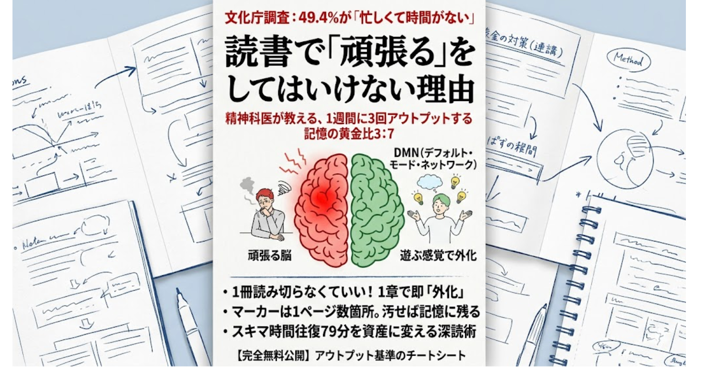 読書で「頑張る」をしてはいけない理由