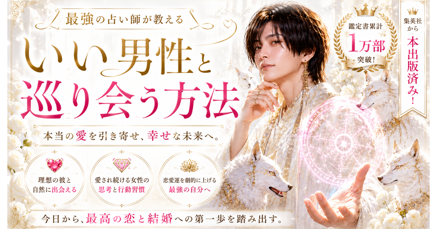 いい男性と巡り会う方法