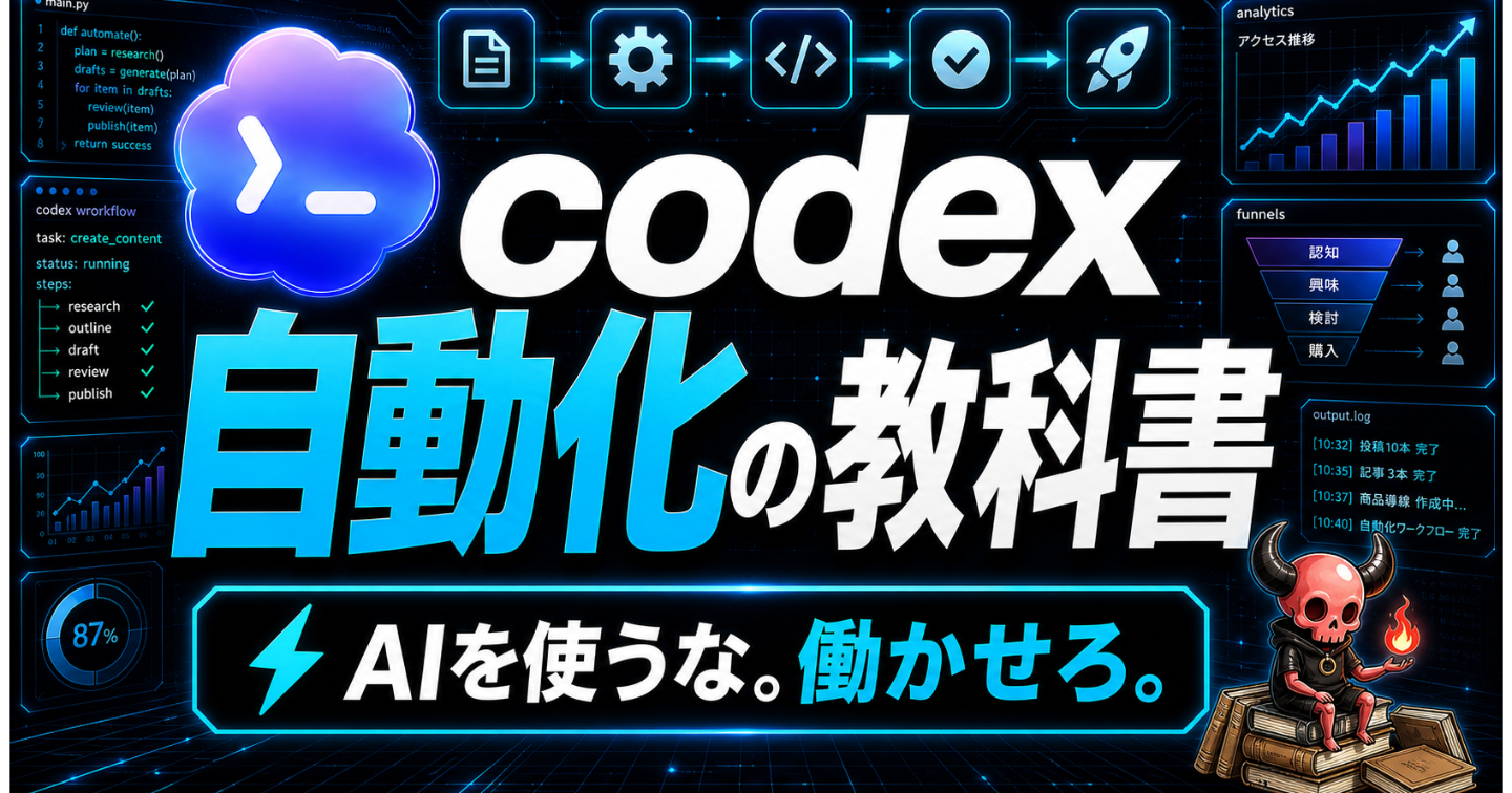 Codex自動化の教科書