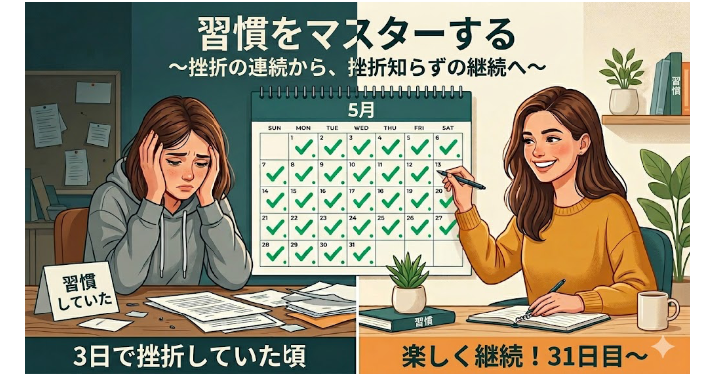 三日坊主なんてやめた