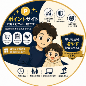 堅実ポイ活☆資産運用マンタロウ