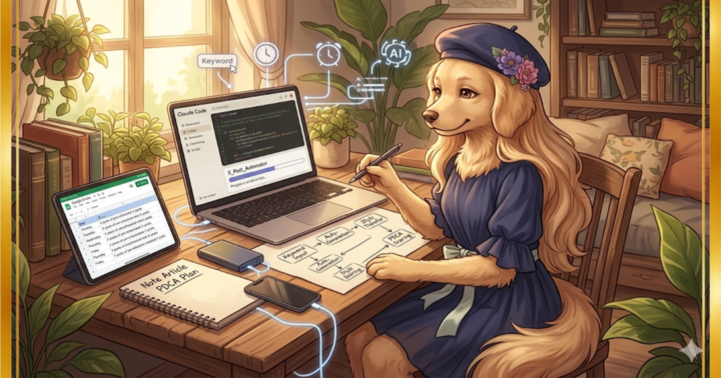 Claude Codeで情報発信をスマートに！🐾