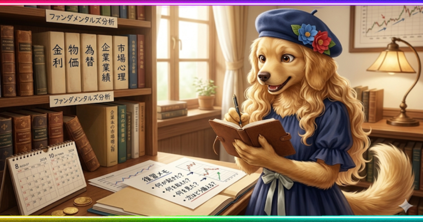 わんわんっ！相場の「ナゾ」を解き明かしちゃうよ🐾