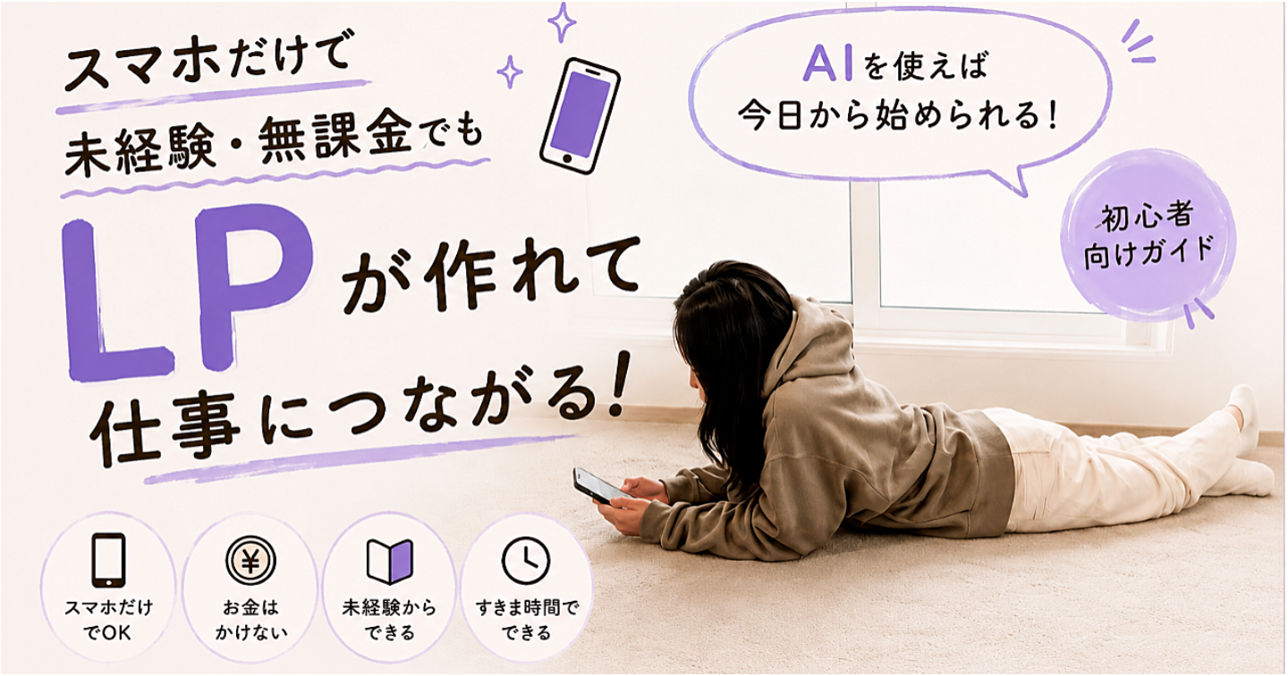 AIを知らない主婦が無課金・iPhoneのみでURLを制作した話【初心者でも再現性高！画像解説あり❤️‍🔥】