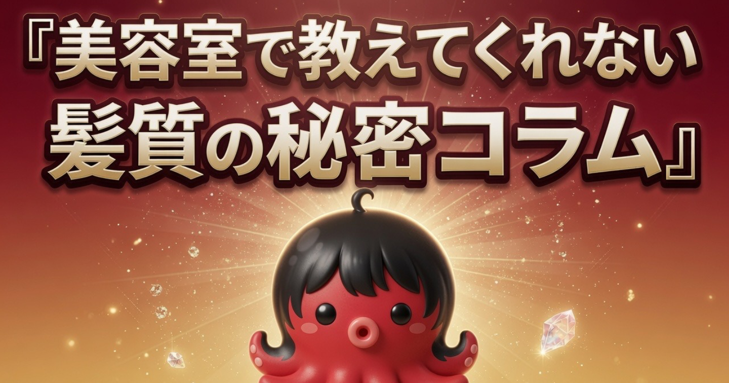 美容室で教えてくれない髪質の秘密コラム