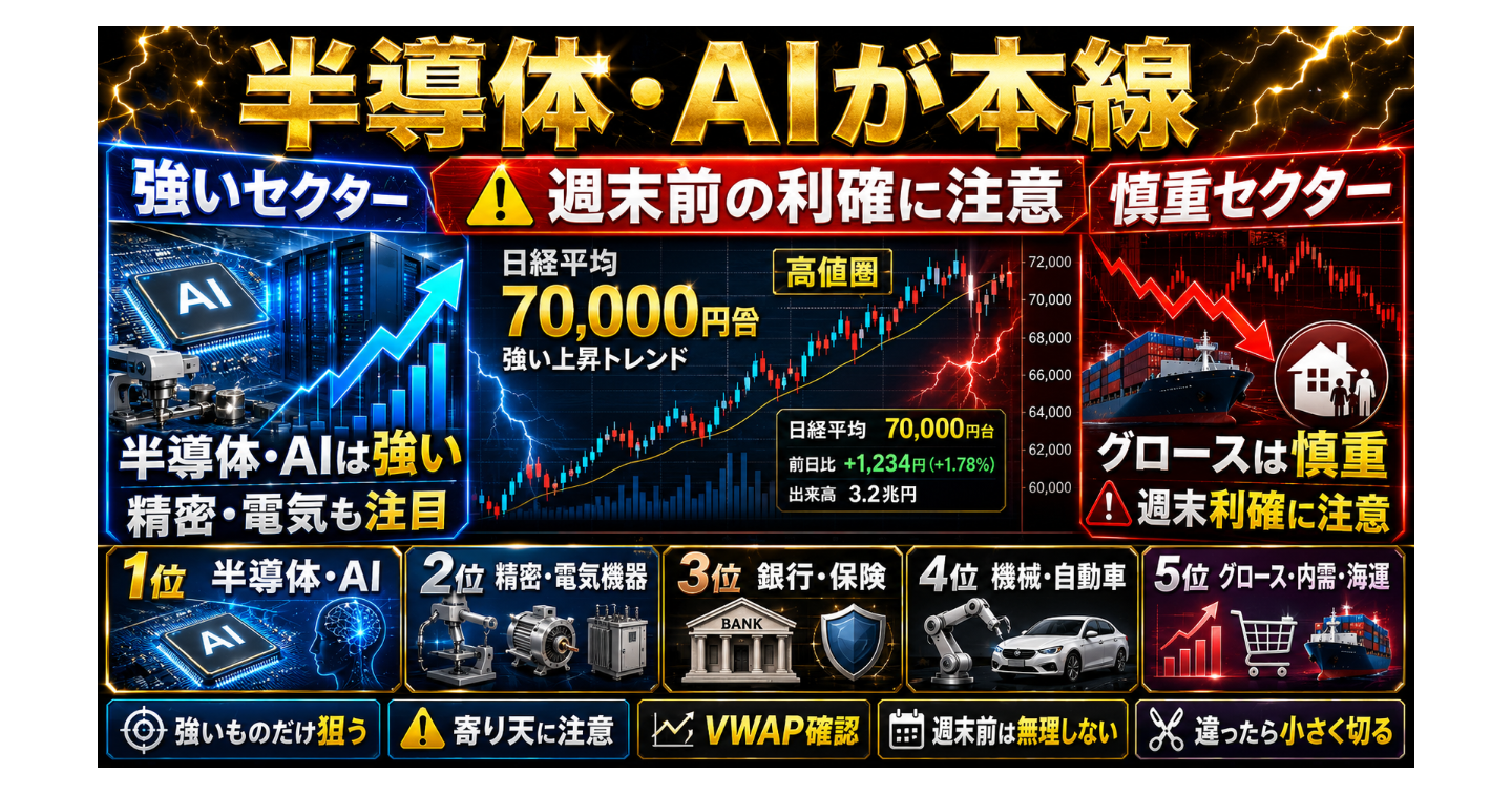 本日の日本株戦略