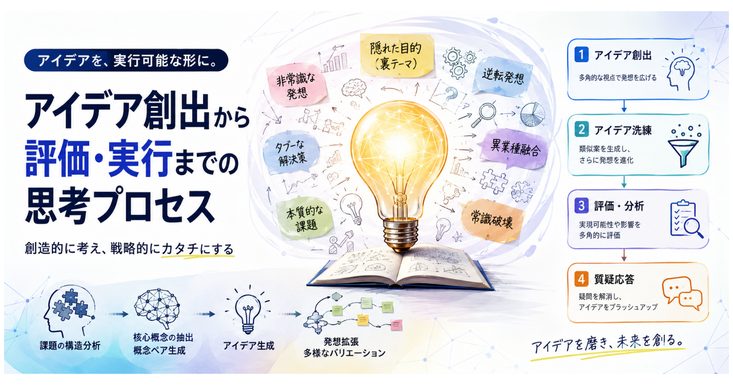 ChatGPTで“本当に使えるアイデア”を生み出す最強プロンプト - ブレークスループロンプト第8弾悪