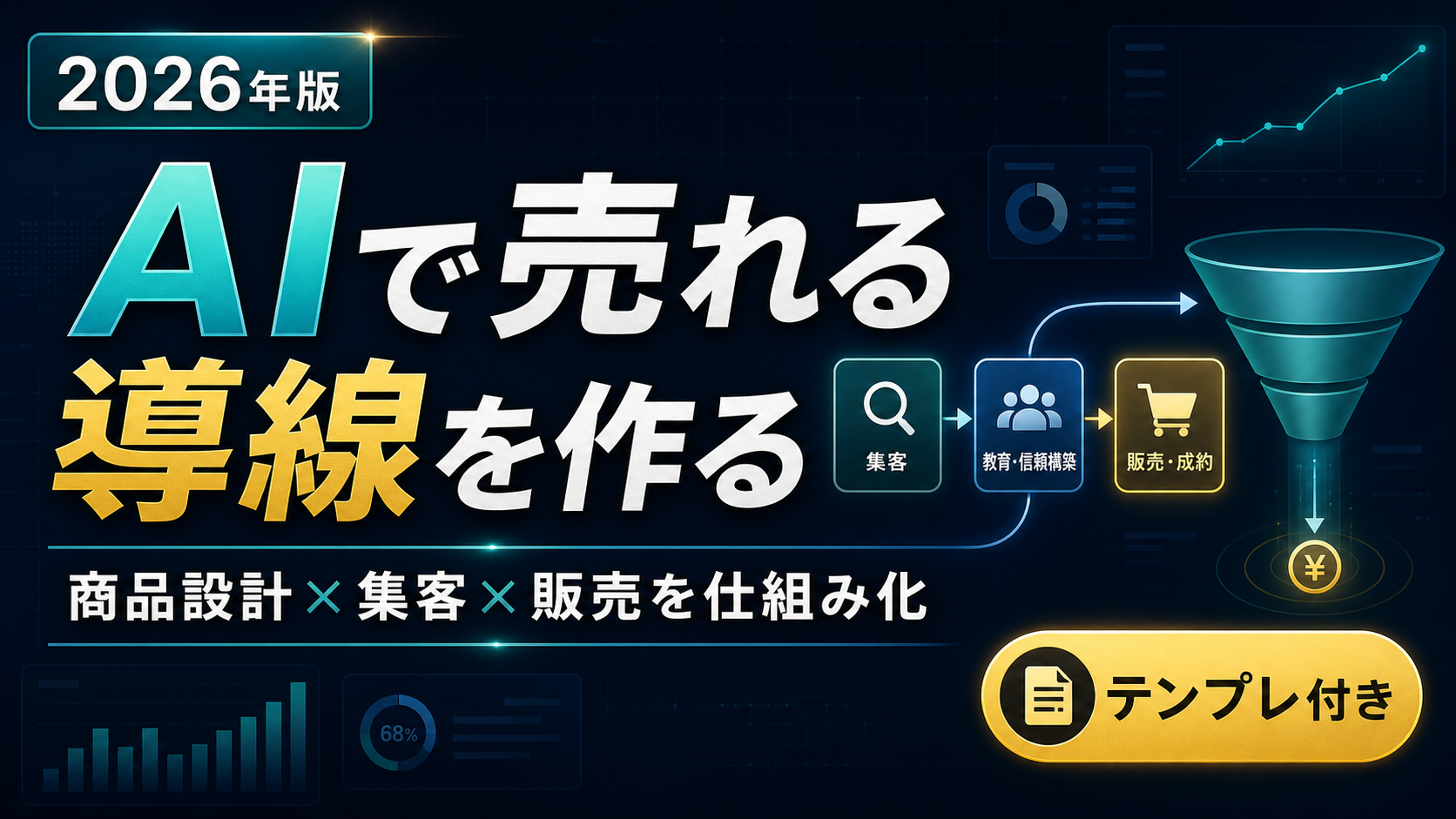 AIで発信しても売れない人へ。無料部分・特典・売り方を整える実践ガイド