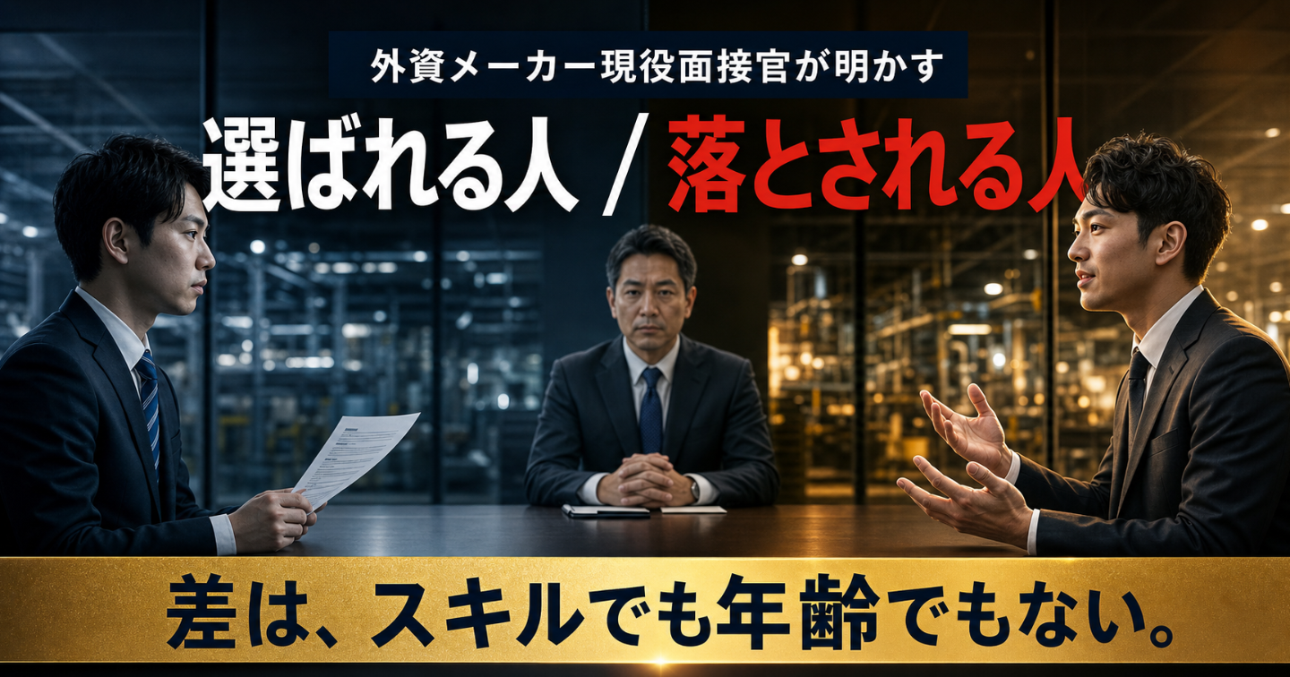 面接官にバレています — AI時代に転職で年収を上げる人が唯一やっていること