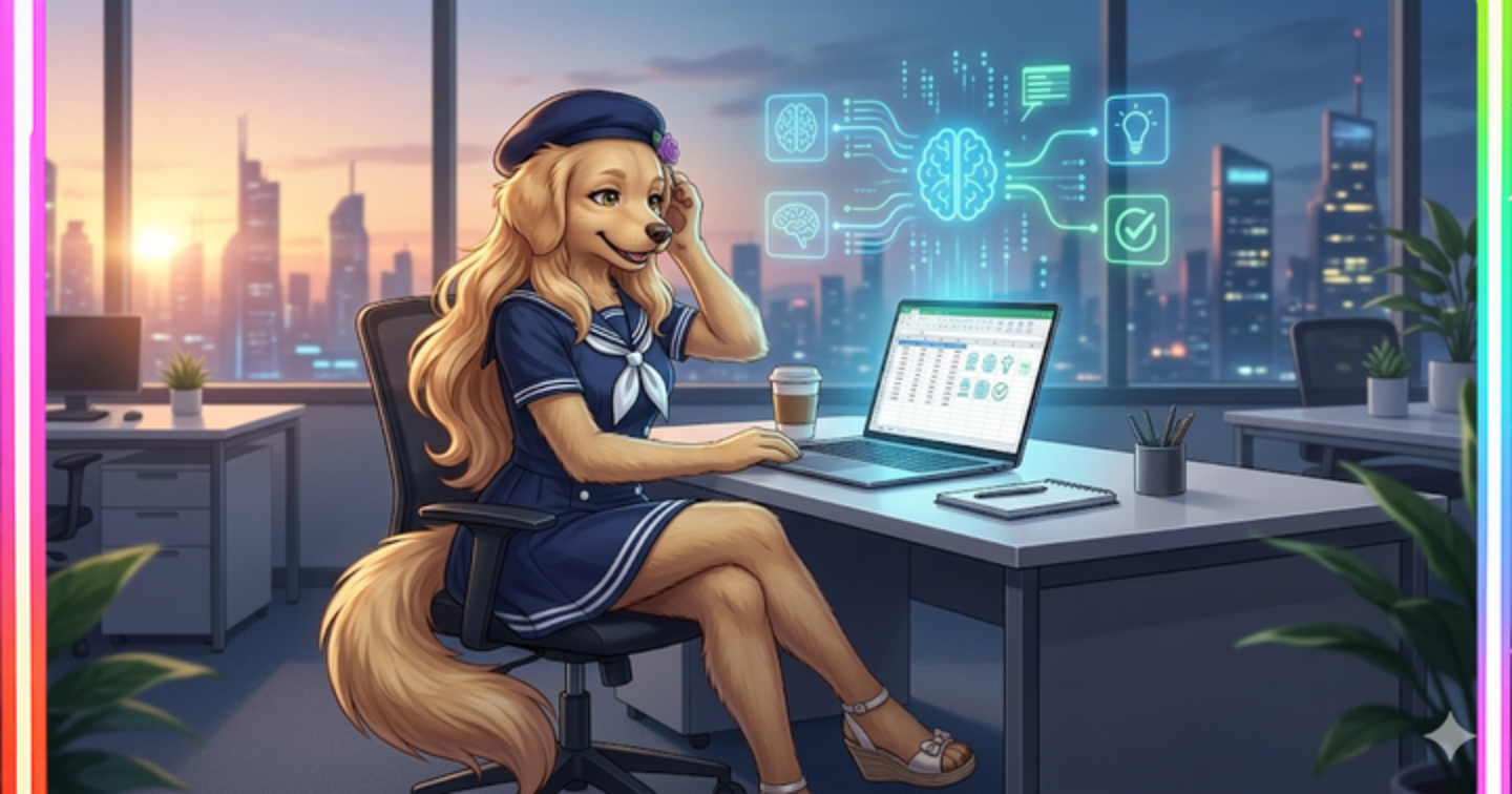 毎日のお仕事をもっとハッピーに！🐾 AI日報テンプレで叶える業務効率化
